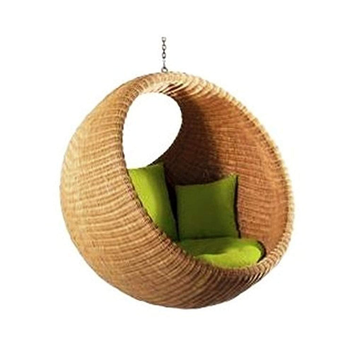 Rattan Modern Swing Chair Indoor Outdoor Relaxation for Garden Balcony Living Room