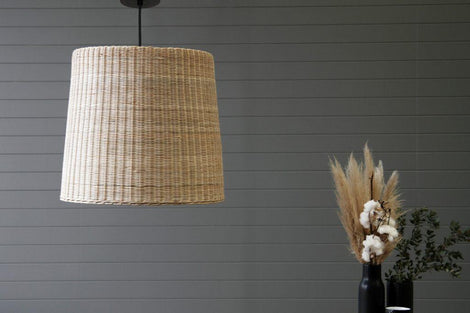 WICKER LAMPS