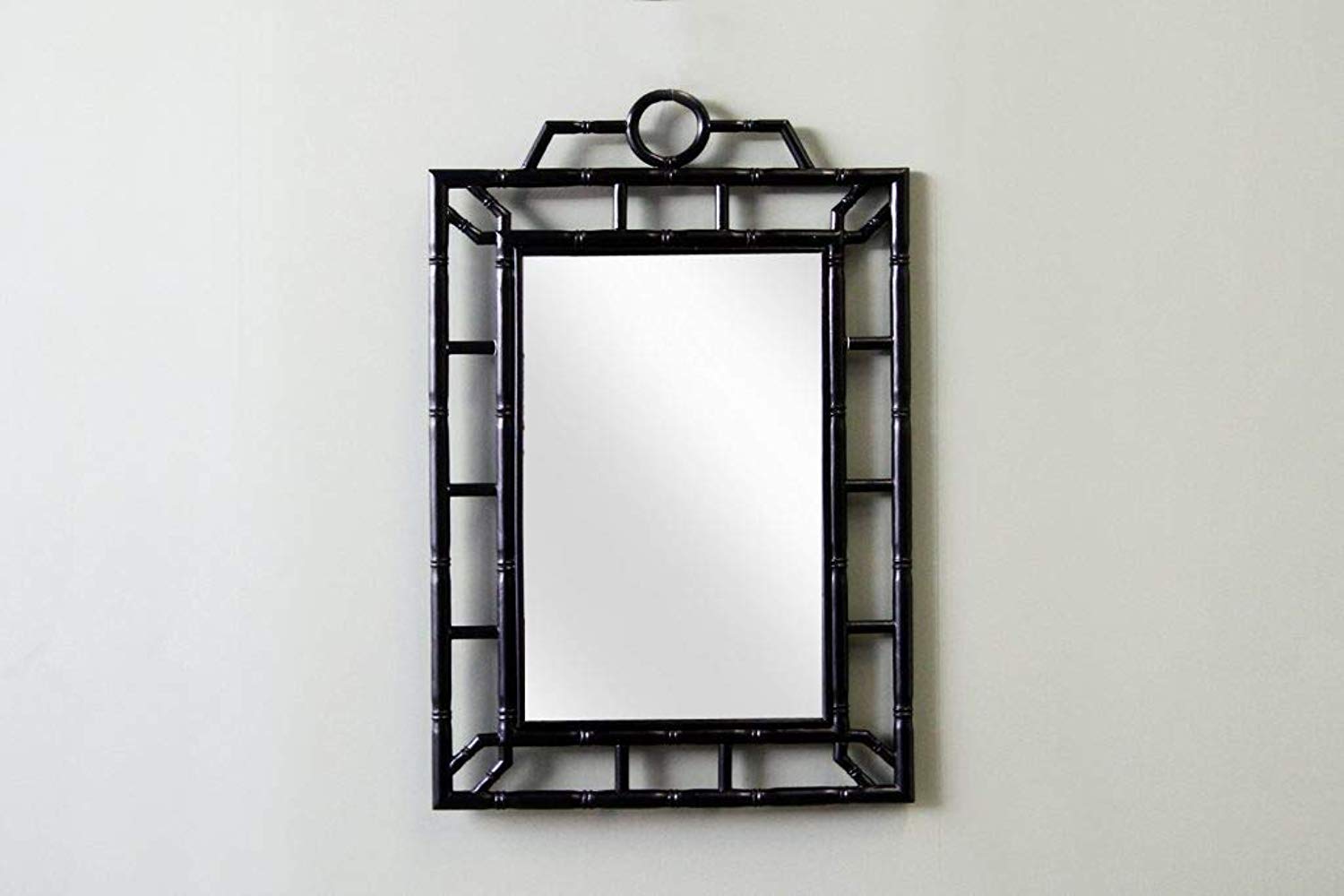 IRA Black Frame Bathroom Mirror - IRA Furniture