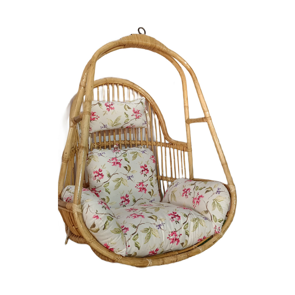 Hanging Egg Chair Cushion Swing Removable Thickened Basket Seat with  Headrest